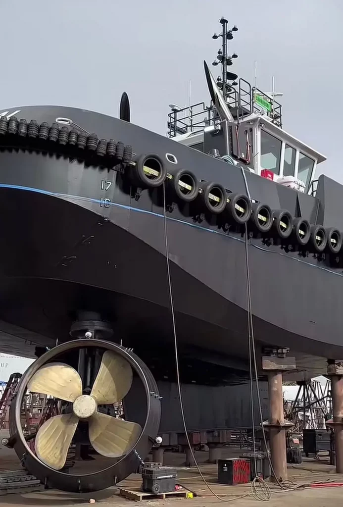 Commercial marine repair BC tugboat service by VTS Marine